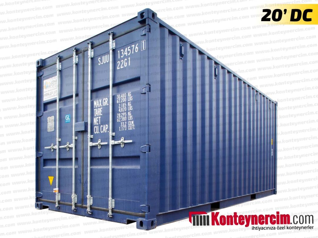 20 FT Standart Yük Konteyneri, ISO Container, SIFIR - ISO101