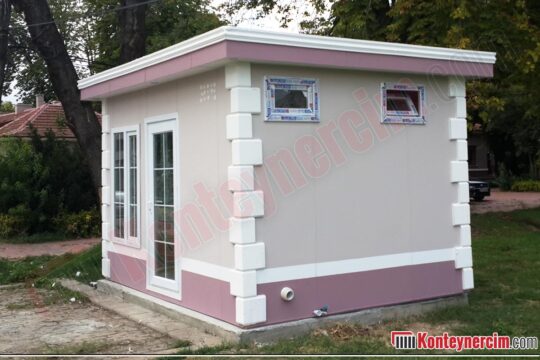 3x4m Fugalı WC ve Mutfaklı Ofis Konteyneri - FUGA111