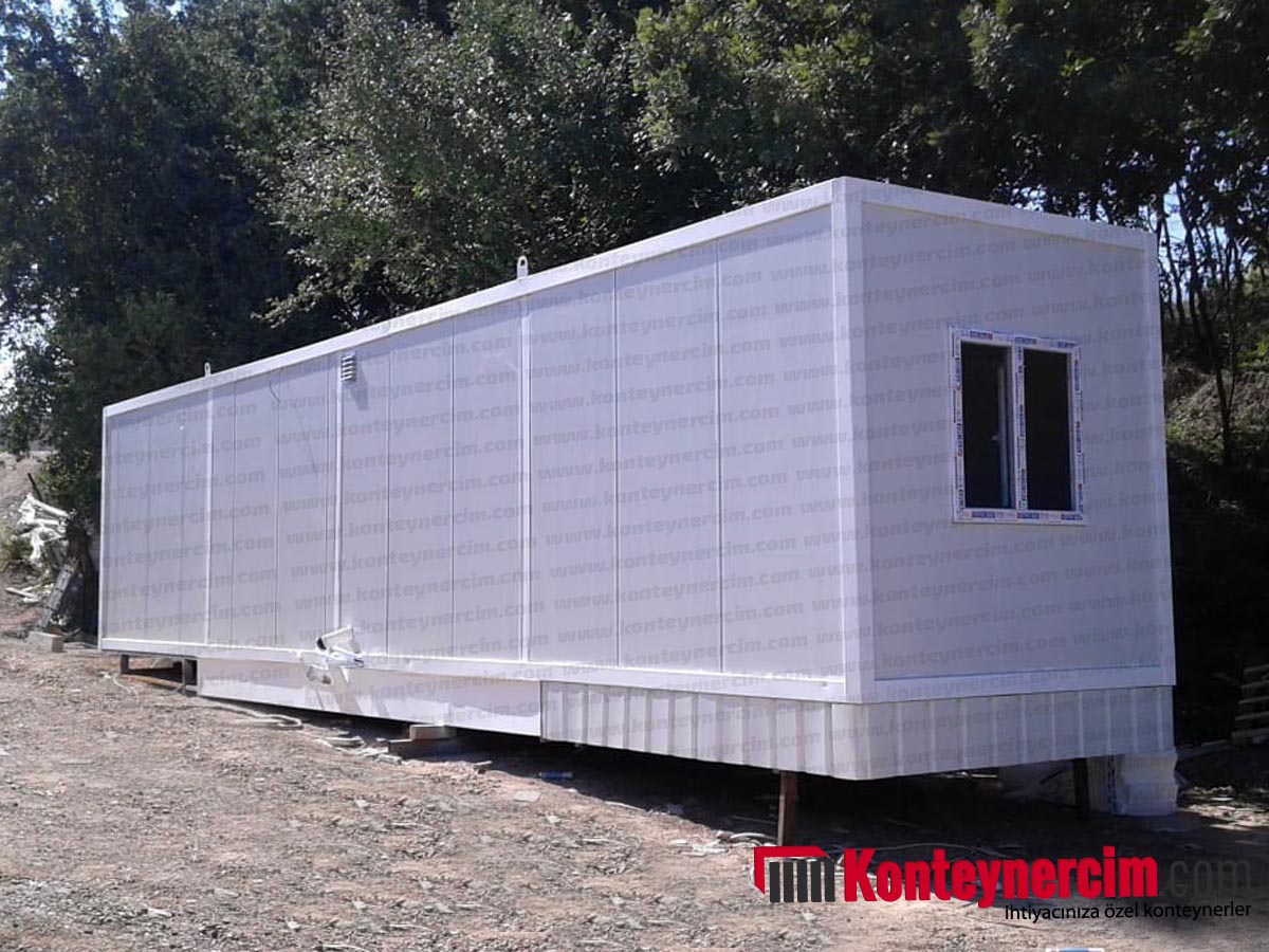 2,4x10m Çift Daireli Sandiviç Panel Ofis Konteyner - OFS142