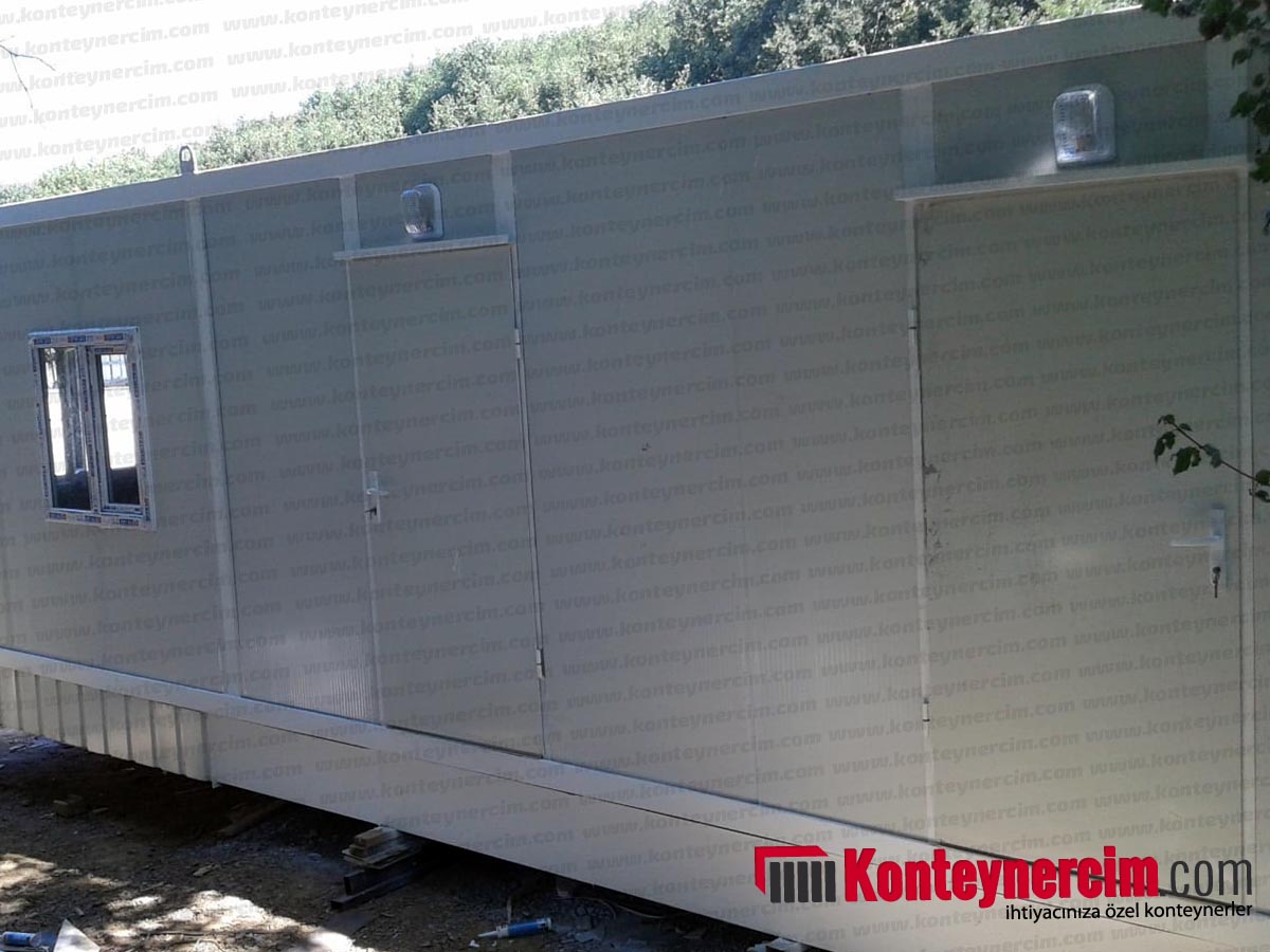 2,4x10m Çift Daireli Sandiviç Panel Ofis Konteyner - OFS142 - Görsel 3