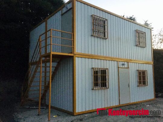 84 m2 Çift Katlı Ekonomik Ofis Konteyner - OFS146