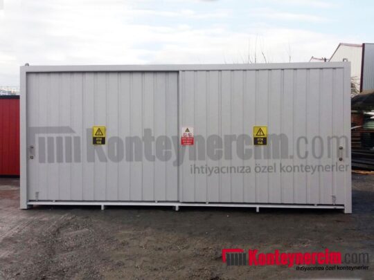 3x6m Atık Yağ Depolama Konteyneri - ATK128