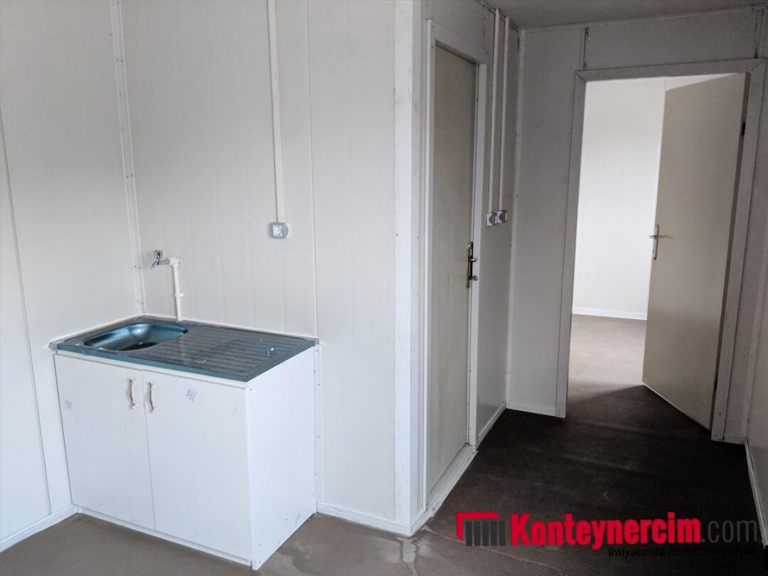 3x7m Çelik Kapılı, Sandiviç Panel Full Konteyner - SAN147 - Görsel 5