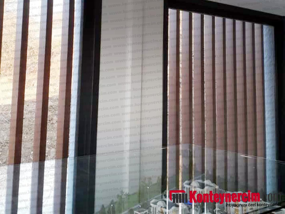 60 m2 Taşonit Kaplamalı Özel Tasarım Ofis Konteyner - OFS156 - Görsel 9