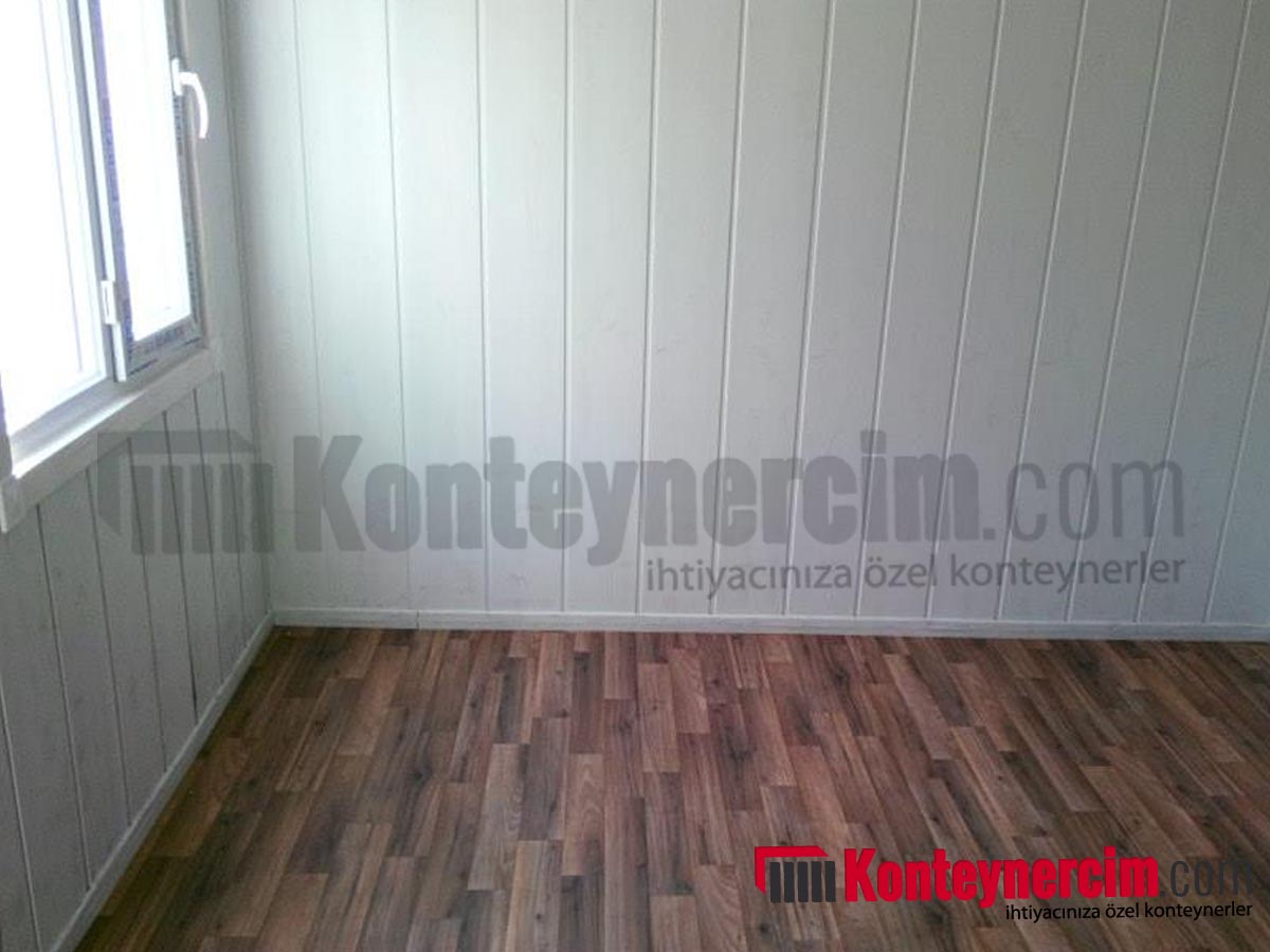 3x7m İki Odalı, Mutfaklı, Tuvalet, Duşlu, Çatılı, Verandalı Konteyner Ev, Saclı - EV133 - Görsel 7