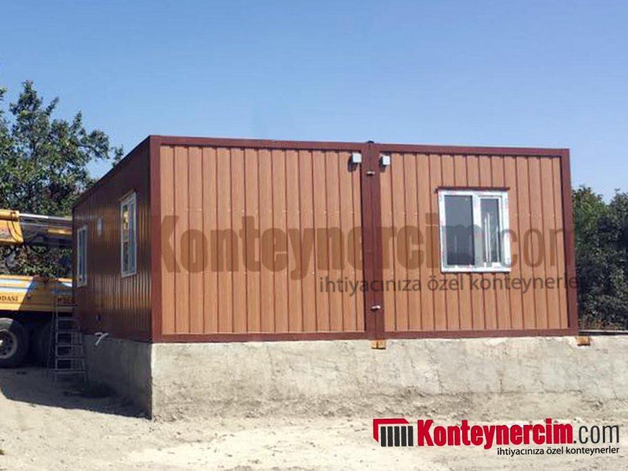 42 m2 Birleşimli, 3 Odalı Galvaniz Saclı Konteyner Ev EV144