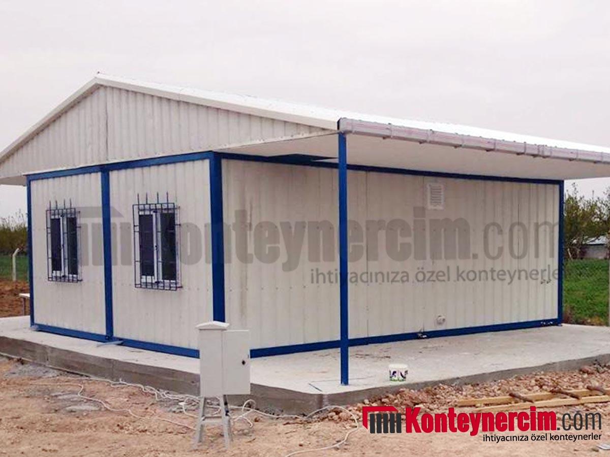 42 m2 Çatılı, Çift Verandalı Birleşimli Saclı Konteyner Ev – EV140 - Görsel 5