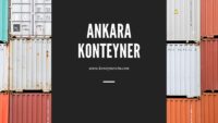 Ankara Konteyner