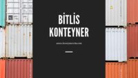 Bitlis Konteyner