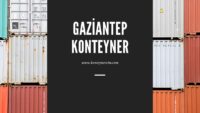 Gaziantep Konteyner