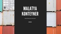 Malatya Konteyner