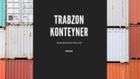 Trabzon Konteyner