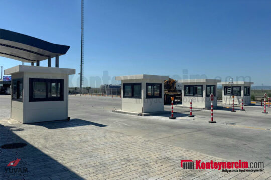 200x300cm Yeni Pasaport Kontrol Peronları, Metropol Güvenlik Kulübeleri - BEK153